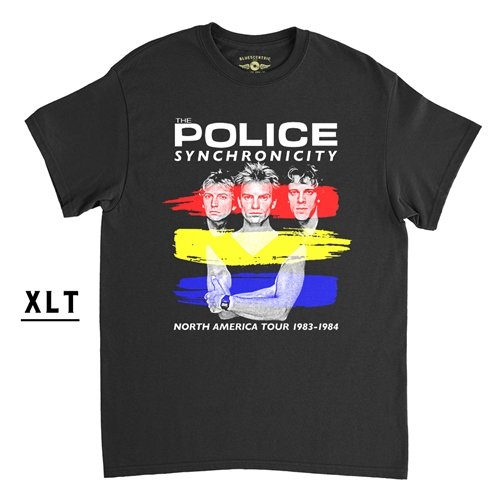 The Police Synchronicity Tour XLT  T-Shirt - Men's Big & Tall
