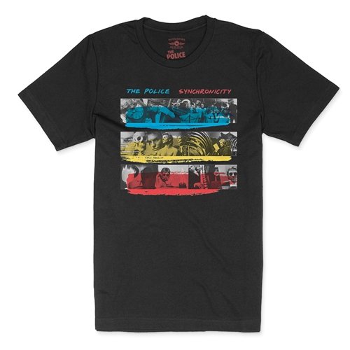 The Police Synchronicity T-Shirt - Lightweight Vintage Style