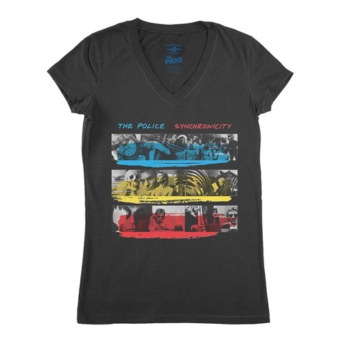The Police Synchronicity V-Neck T Shirt - Women's