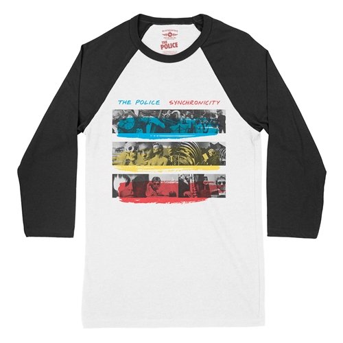The Police Synchronicity Baseball T-Shirt