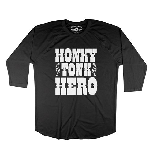 Honky Tonk Hero Baseball T-Shirt