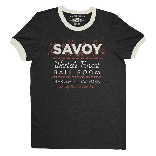 Savoy Ballroom Harlem Ringer T-Shirt