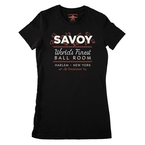 Savoy Ballroom Harlem Ladies T Shirt - Relaxed Fit