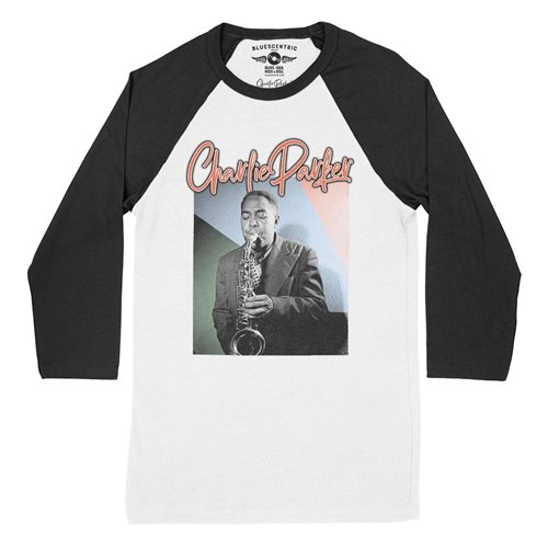 Charlie Parker Pastel Baseball T-Shirt