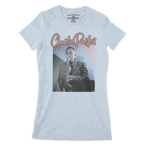 Charlie Parker Pastel Ladies T Shirt - Relaxed Fit