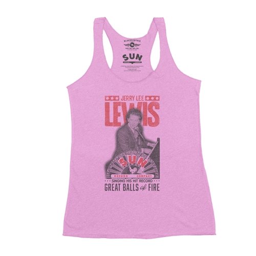 Jerry Lee Lewis x Sun Records Poster Racerback Tank - Women's
