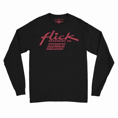 Flick Records Detroit Long Sleeve T-Shirt