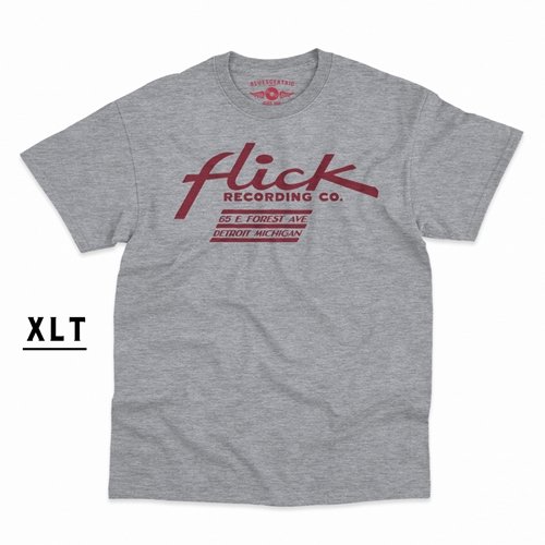 XLT Flick Records Detroit T-Shirt - Men's Big & Tall