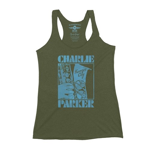 Charlie Parker Kansas City Mosaic Racerback Tank - Women's
