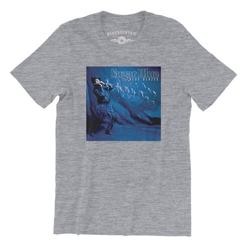 Sugar Blue "Blue Blazes" T-Shirt - Classic Heavy Cotton