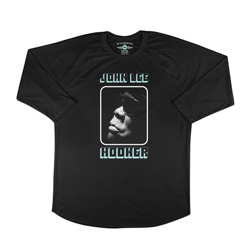 John Lee Hooker Sunglasses Box Baseball T-Shirt