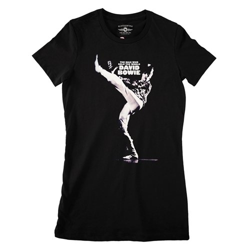 David Bowie Man Who Sold the World Ladies T Shirt - Relaxed Fit