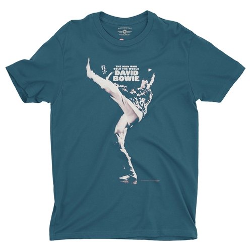David Bowie Man Who Sold the World  T-Shirt - Lightweight Vintage Style