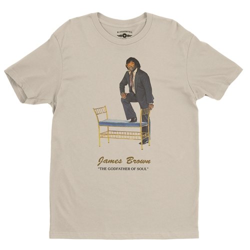 James Brown Godfather of Soul T-Shirt - Lightweight Vintage Style