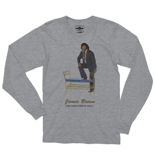 James Brown Godfather of Soul Long Sleeve T-Shirt