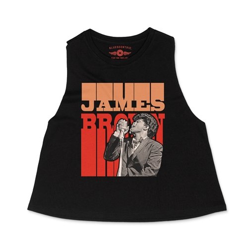 James Brown Super 60's Racerback Crop Top - Women's