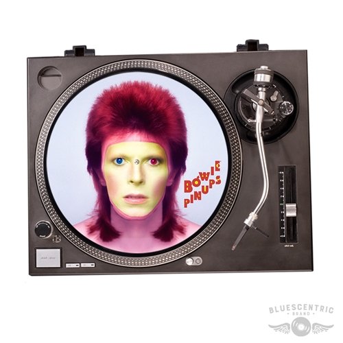 Graphic David Bowie Pinups Turntable Slip Mat
