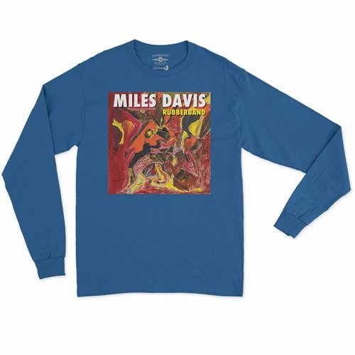 Miles Davis Rubberband Long Sleeve T-Shirt
