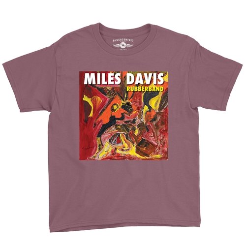 Miles Davis Rubberband Youth T-Shirt - Lightweight Vintage Children & Toddlers