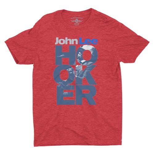 Stacked John Lee Hooker T-Shirt - Lightweight Vintage Style