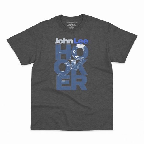 Stacked John Lee Hooker T-Shirt - Classic Heavy Cotton