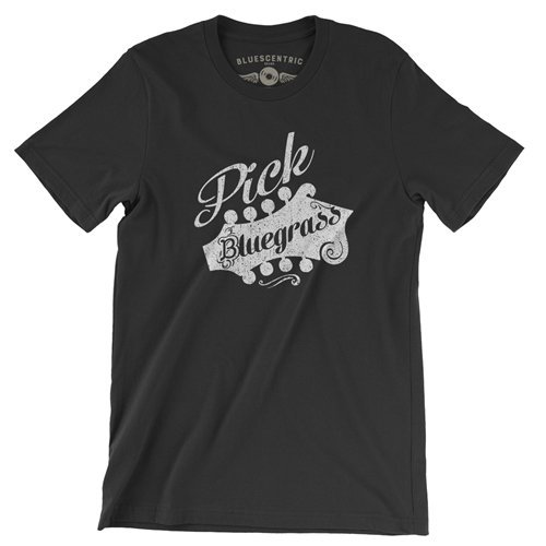 Pick Bluegrass Music T-Shirt - Lightweight Vintage Style