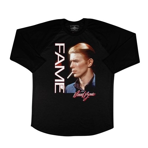 David Bowie Fame Baseball T-Shirt