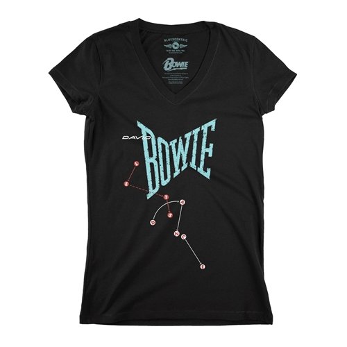 David Bowie Let's Dance V-Neck T Shirt - Women's