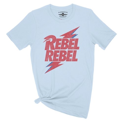 David Bowie Rebel Rebel T-Shirt - Lightweight Vintage Style