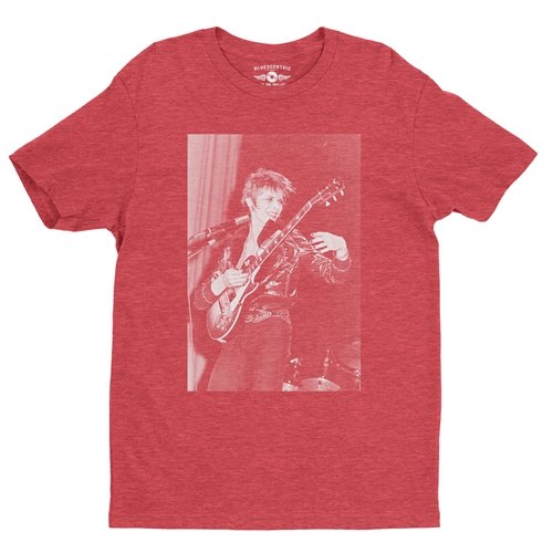 David Bowie Glam Photo T-Shirt - Lightweight Vintage Style