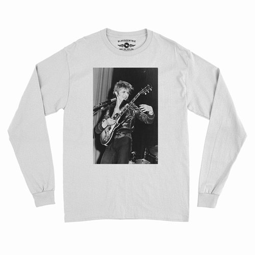 David Bowie Glam Photo Long Sleeve T-Shirt