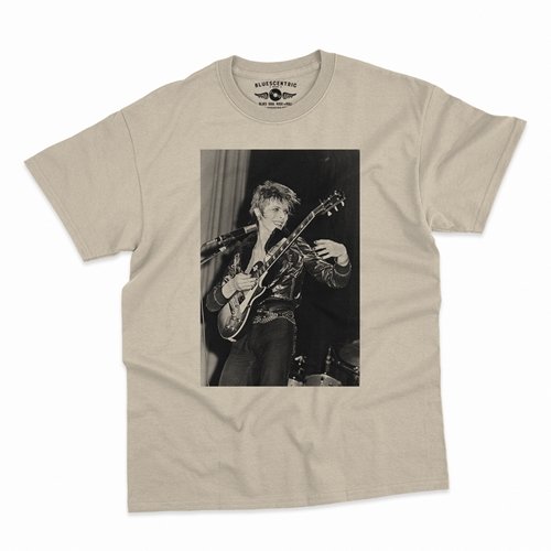 David Bowie Glam Photo T-Shirt - Classic Heavy Cotton
