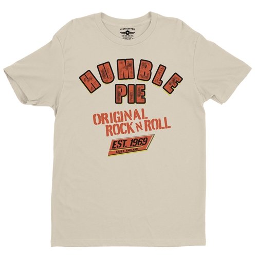 Humble Pie Original Rock n Roll T-Shirt - Lightweight Vintage Style