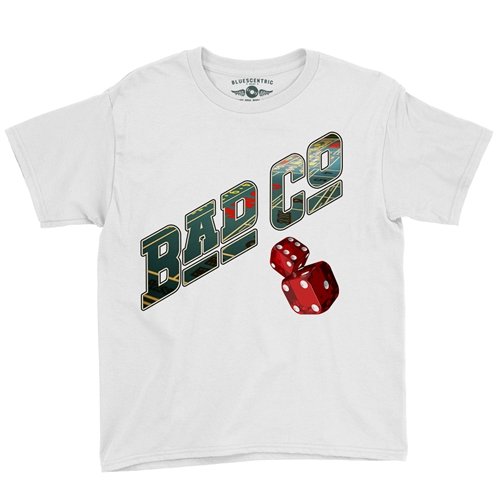 Bad Company Dice Youth T-Shirt - Lightweight Vintage Children & Toddlers