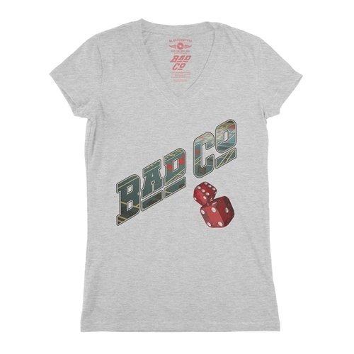Bad Company Dice V-Neck T Shirt - Women's
