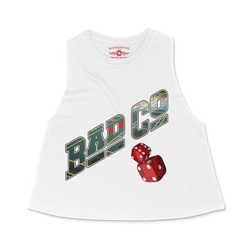 Bad Company Dice Racerback Crop Top - Women's