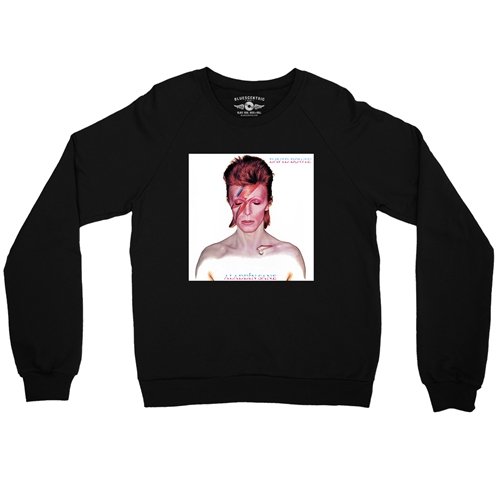 David Bowie Aladdin Sane Album Cover Crewneck Sweater