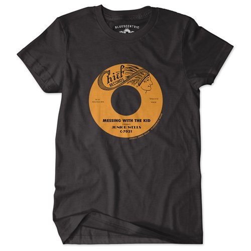 Messin With The Kid Vinyl Record T-Shirt - Classic Heavy Cotton