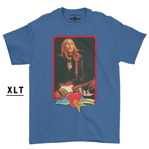 Tom Petty Red Guitar XLT  T-Shirt - Men's Big & Tall