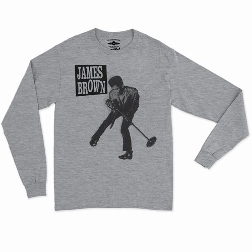 James Brown Halftone Long Sleeve T-Shirt