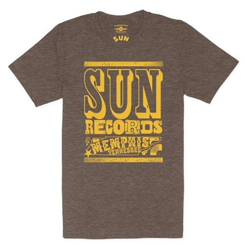 Sun Records Tennessee Home T-Shirt - Lightweight Vintage Style