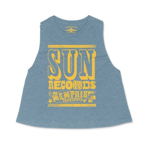 Sun Records Tennessee Home Racerback Crop Top - Women's