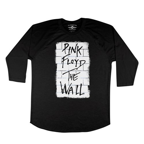 White Walled Pink Floyd The Wall Baseball T-Shirt