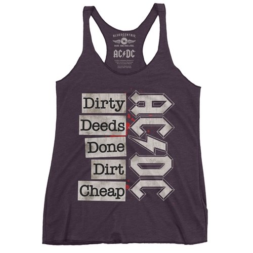 AC/DC Dirty Deeds Racerback Tank - Women's