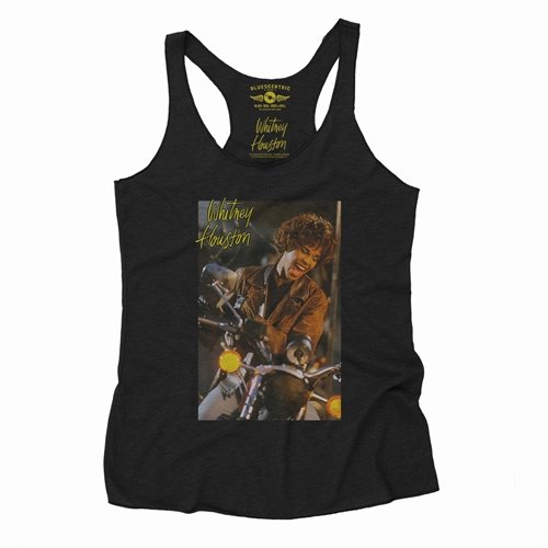 Whitney Houston Riding Gloves Racerback Tank - Women's
