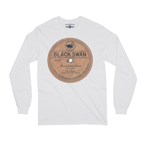 Black Swan Down Home Blues Vinyl Long Sleeve T-Shirt