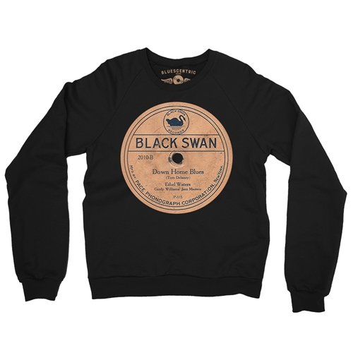 Black Swan Down Home Blues Vinyl Crewneck Sweater
