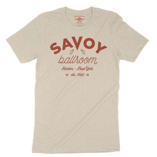 Arched Savoy Ballroom T-ShirtT-Shirt - Lightweight Vintage Style