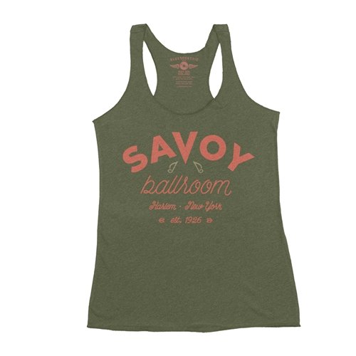Arched Savoy Ballroom T-Shirt Racerback Tank - Women's