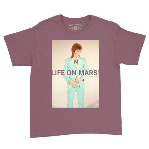 David Bowie Life on Mars? Youth T-Shirt - Lightweight Vintage Children & Toddlers